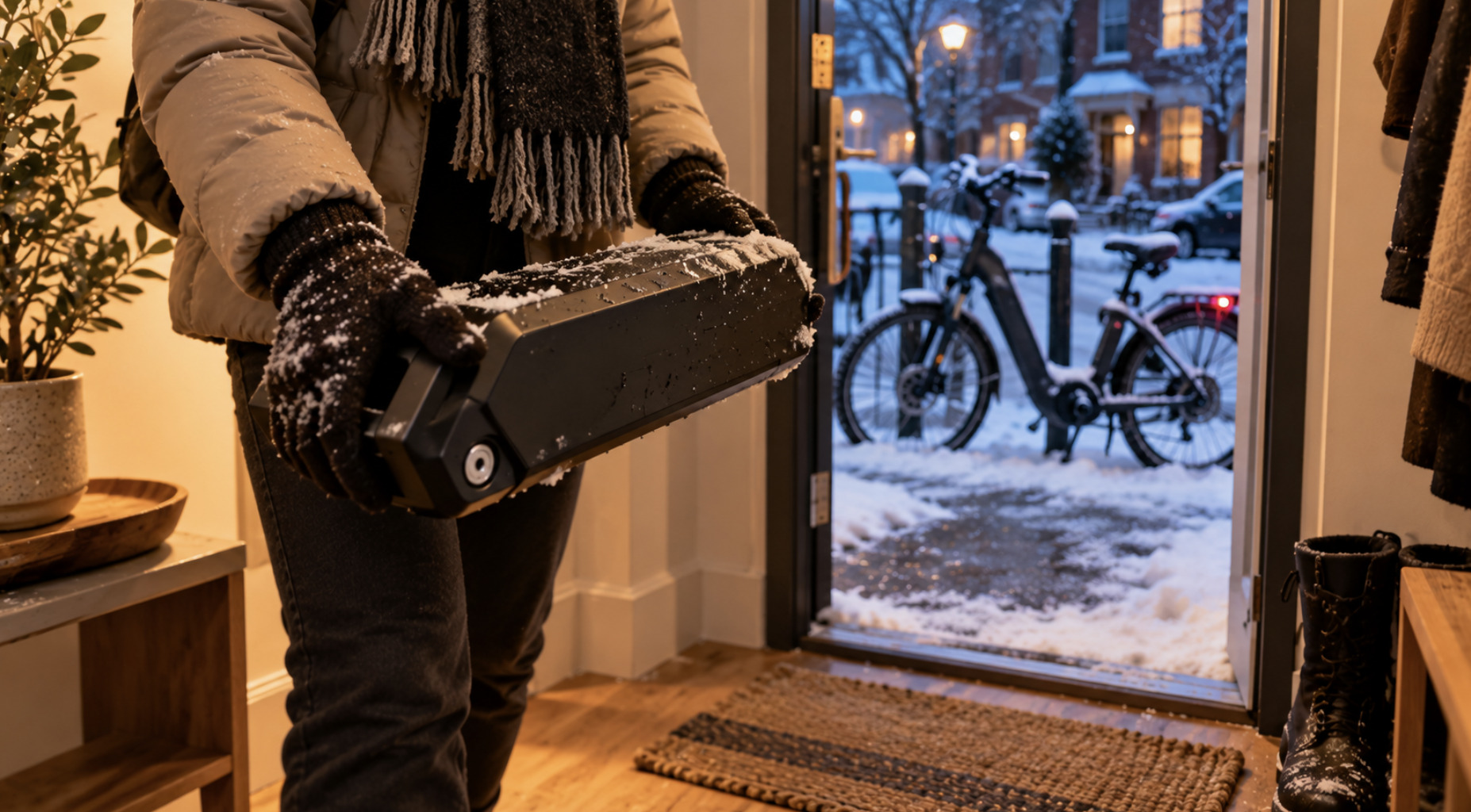How to Store and Charge an E-Bike Battery in a Toronto Winter