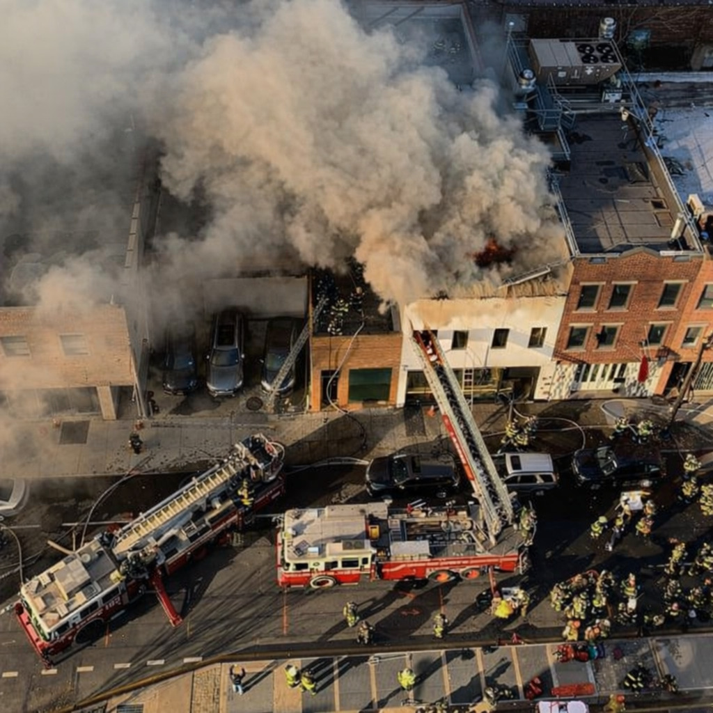 Downtown Toronto rooftop fire what caused it and what it reveals
