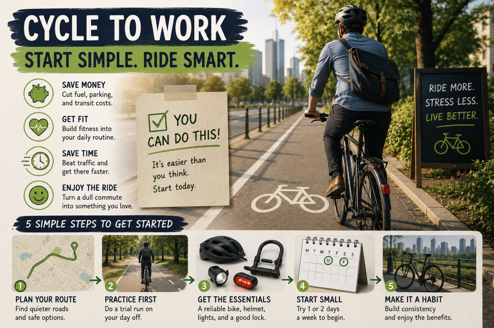 How to Start Bike Commuting for Beginners