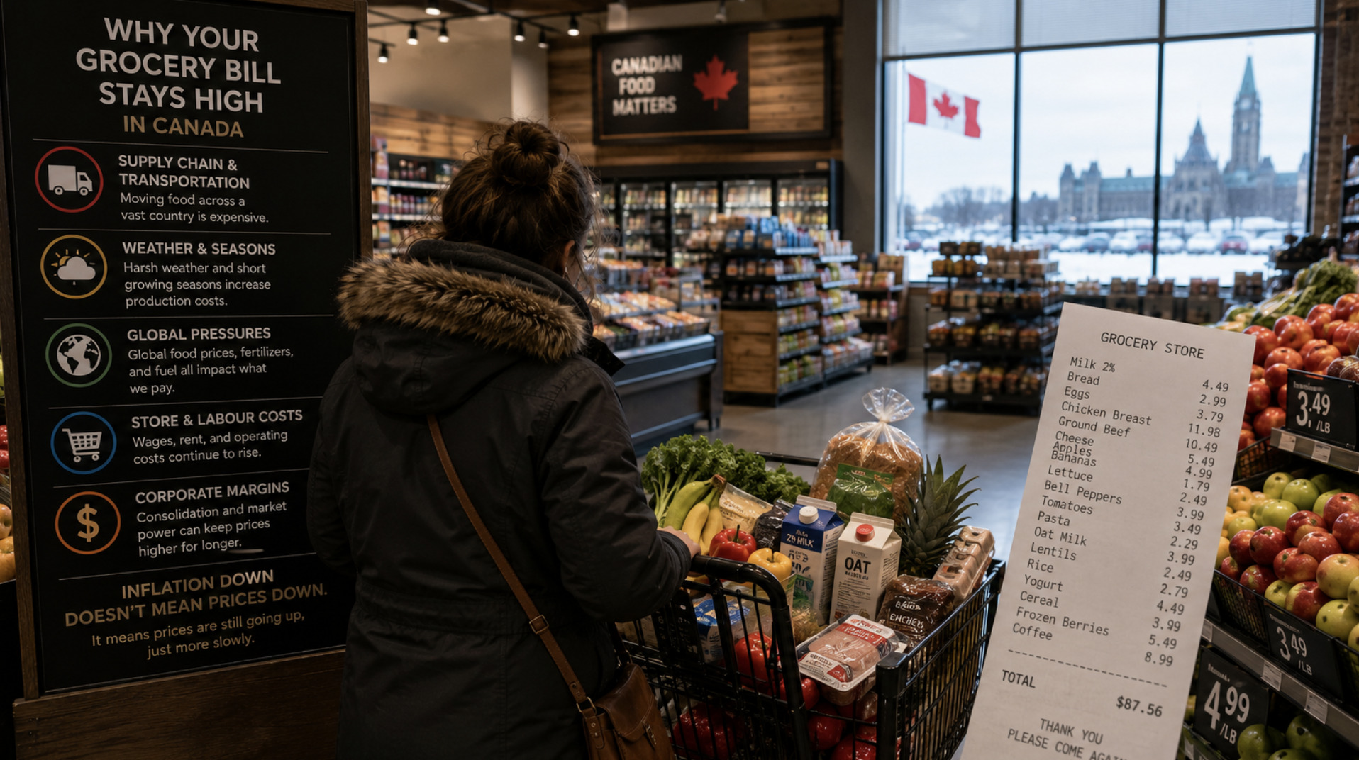 Why Grocery Prices in Canada Keep Climbing