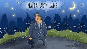 Mafia party game in Toronto illustration